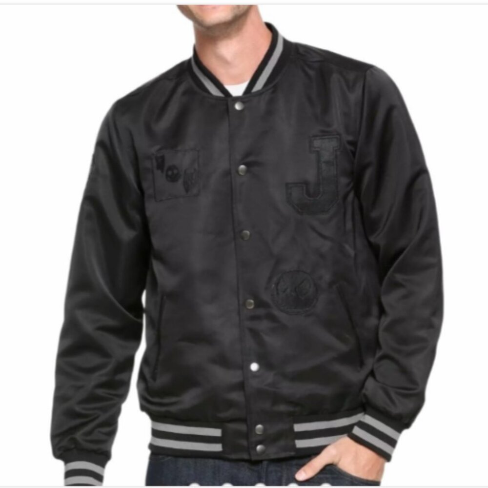 The Nightmare Before Christmas Varsity Bomber Jacket Disney 25th Anniversary